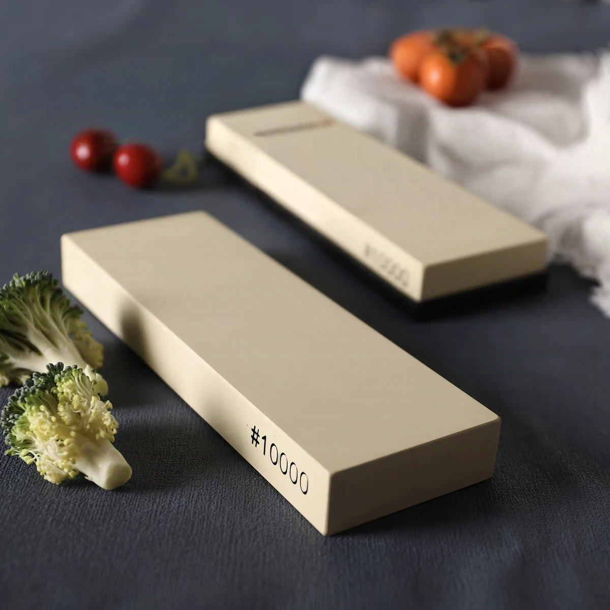 Large Size Professional Knife Sharpener White Corundum Whetstone Sharpening Stones Grinding Water Stone Kitchen Tool 10000 Grit