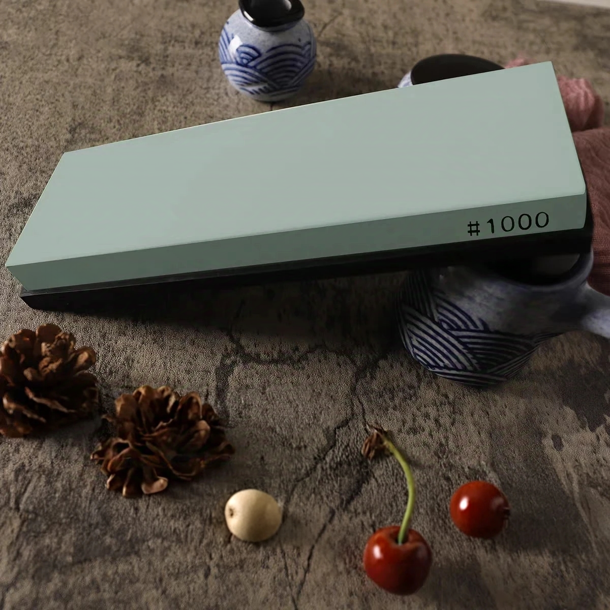 Large Size Professional Knife Sharpener White Corundum Whetstone Sharpening Stones Grinding Water Stone Kitchen Tool 1000 Grit