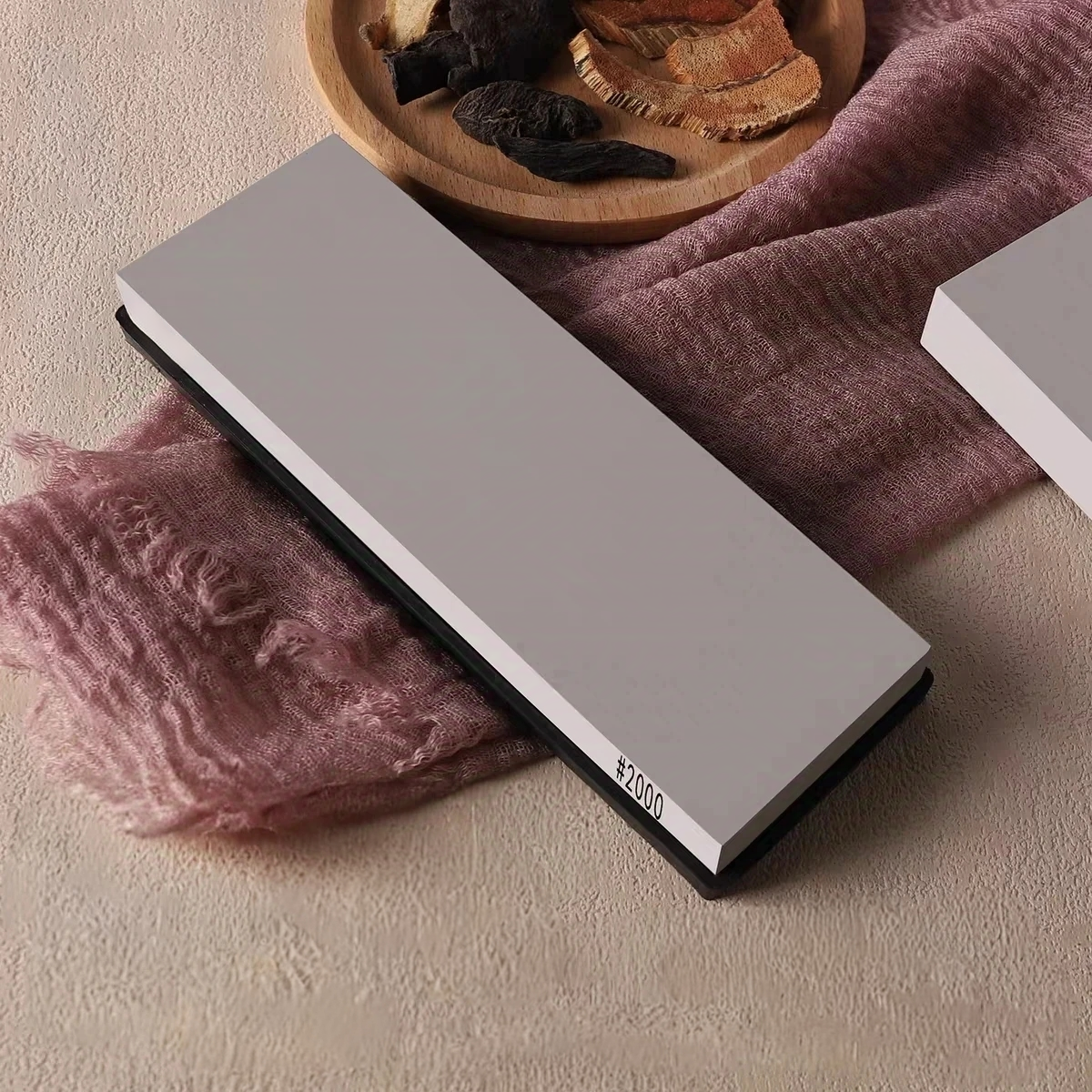 Large Size Professional Knife Sharpener White Corundum Whetstone Sharpening Stones Grinding Water Stone Kitchen Tool 2000 Grit