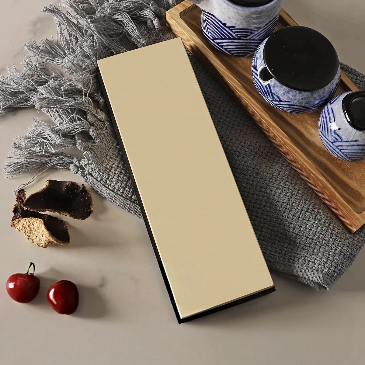 Large Size Professional Knife Sharpener White Corundum Whetstone Sharpening Stones Grinding Water Stone Kitchen Tool 240 Grit