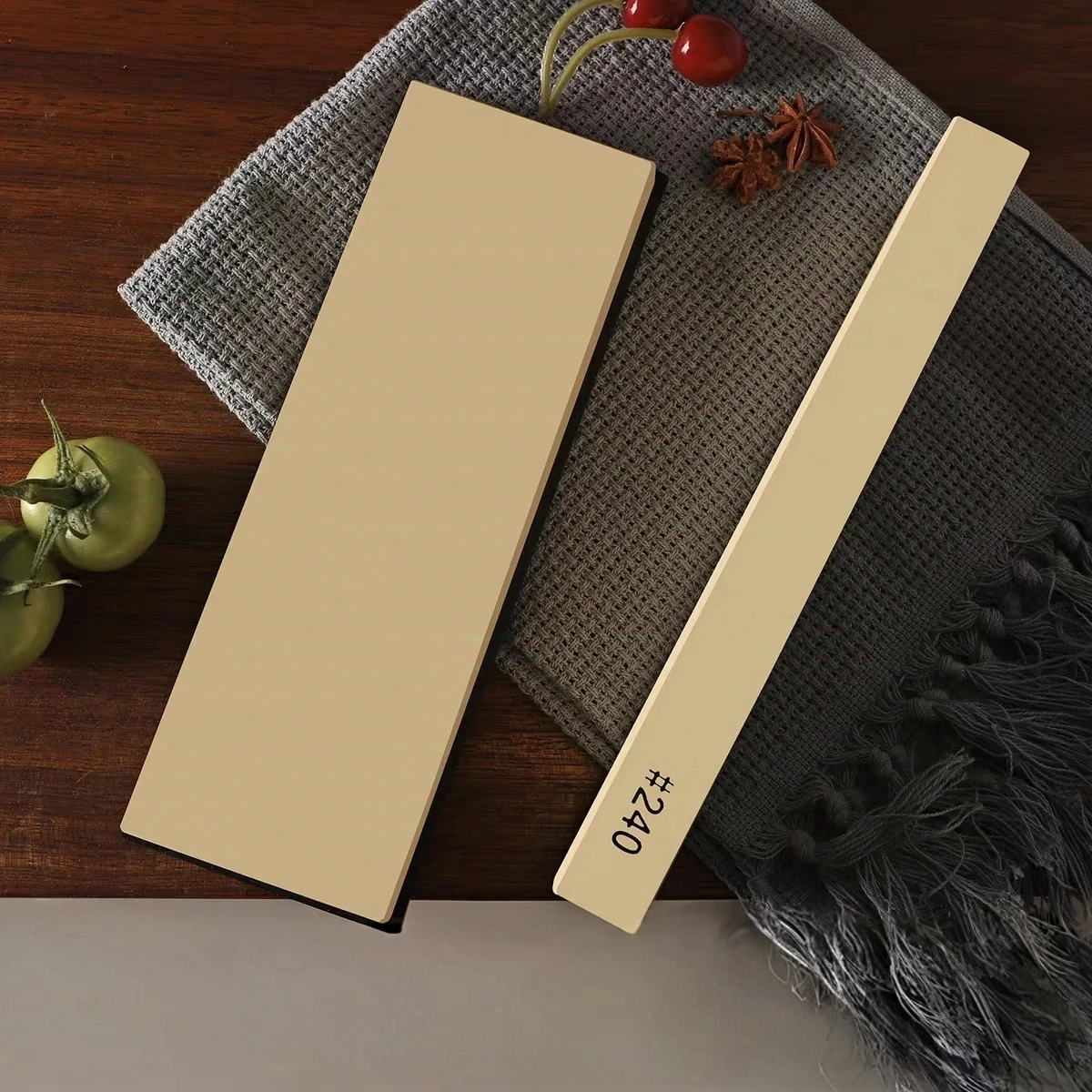 Large Size Professional Knife Sharpener White Corundum Whetstone Sharpening Stones Grinding Water Stone Kitchen Tool 240 Grit