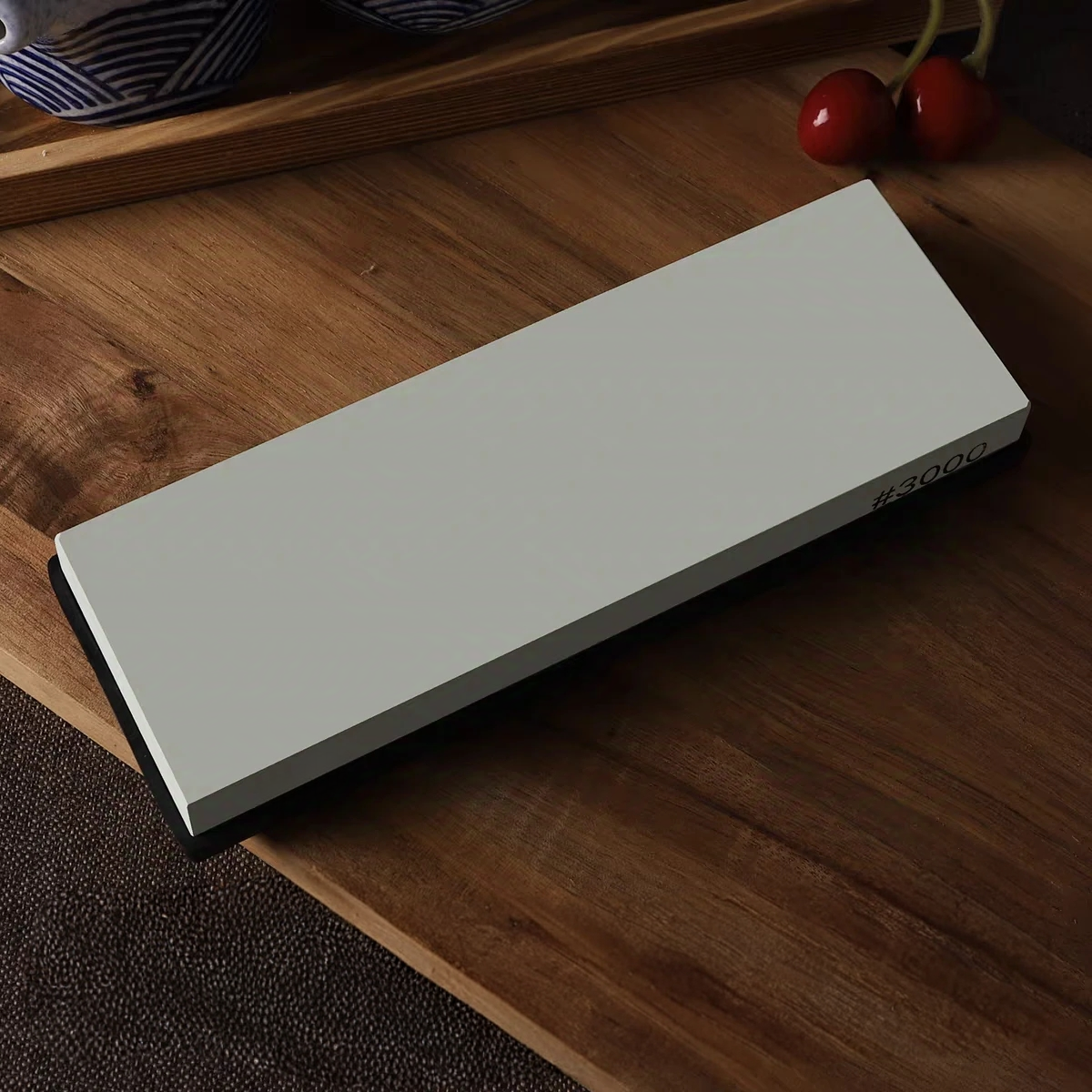 Large Size Professional Knife Sharpener White Corundum Whetstone Sharpening Stones Grinding Water Stone Kitchen Tool 3000 Grit