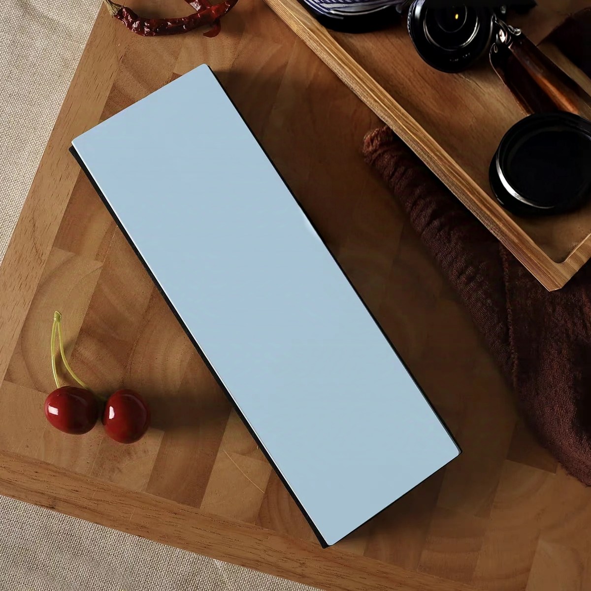 Large Size Professional Knife Sharpener White Corundum Whetstone Sharpening Stones Grinding Water Stone Kitchen Tool 5000 Grit