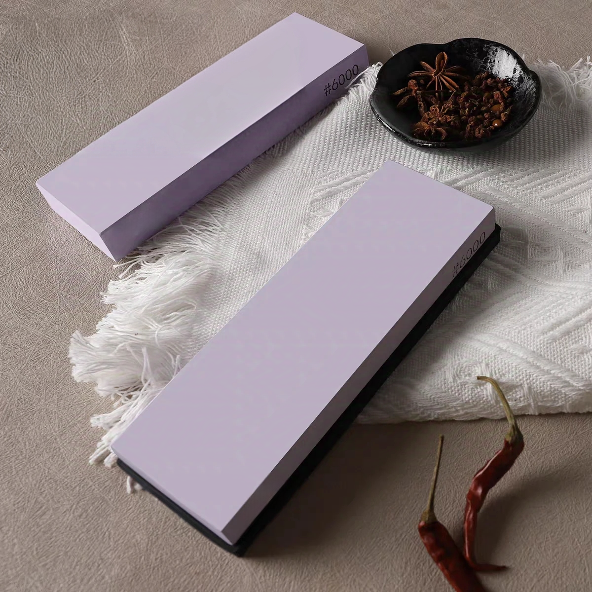 Large Size Professional Knife Sharpener White Corundum Whetstone Sharpening Stones Grinding Water Stone Kitchen Tool 6000 Grit