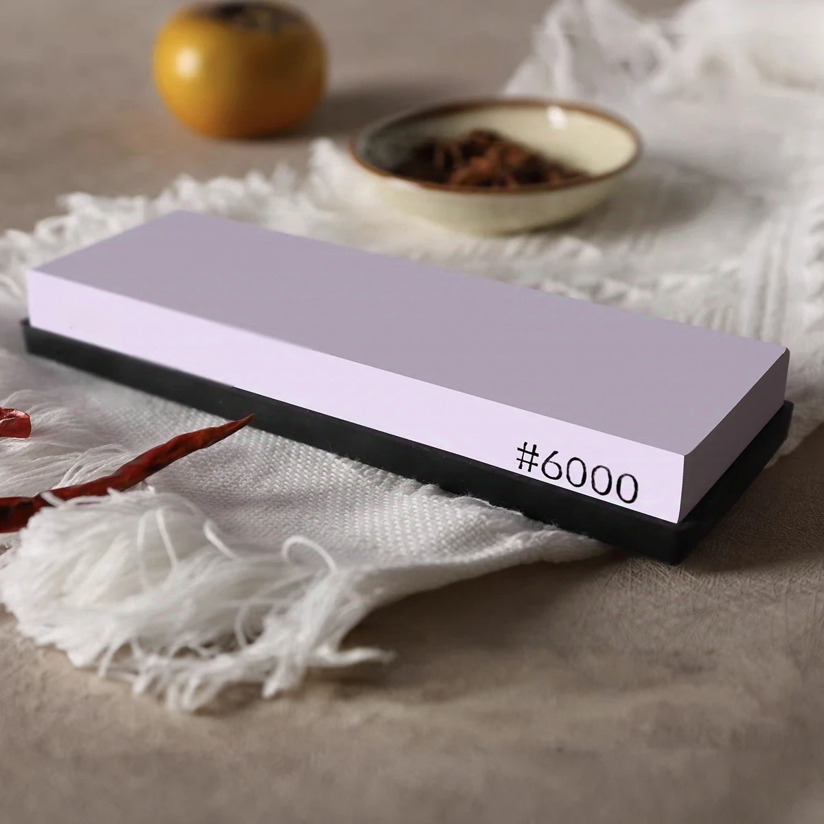 Large Size Professional Knife Sharpener White Corundum Whetstone Sharpening Stones Grinding Water Stone Kitchen Tool 6000 Grit