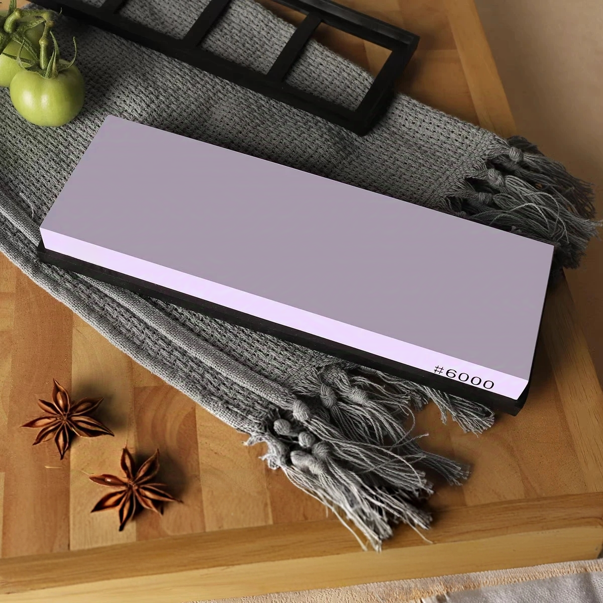 Large Size Professional Knife Sharpener White Corundum Whetstone Sharpening Stones Grinding Water Stone Kitchen Tool 6000 Grit