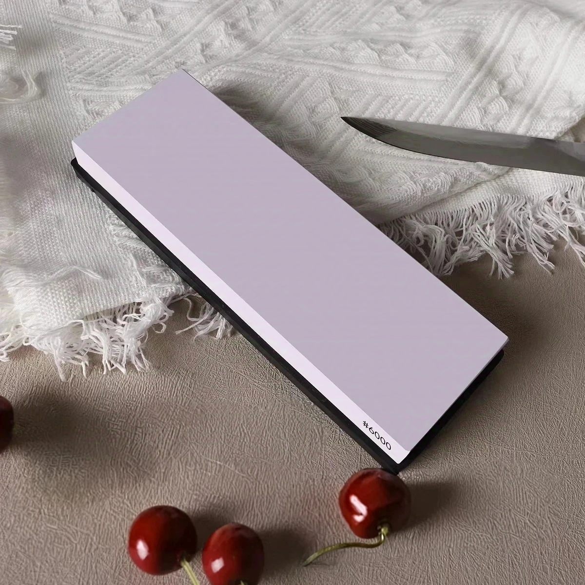 Large Size Professional Knife Sharpener White Corundum Whetstone Sharpening Stones Grinding Water Stone Kitchen Tool 6000 Grit