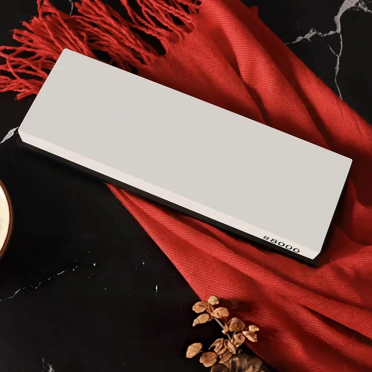 Large Size Professional Knife Sharpener White Corundum Whetstone Sharpening Stones Grinding Water Stone Kitchen Tool 8000 Grit