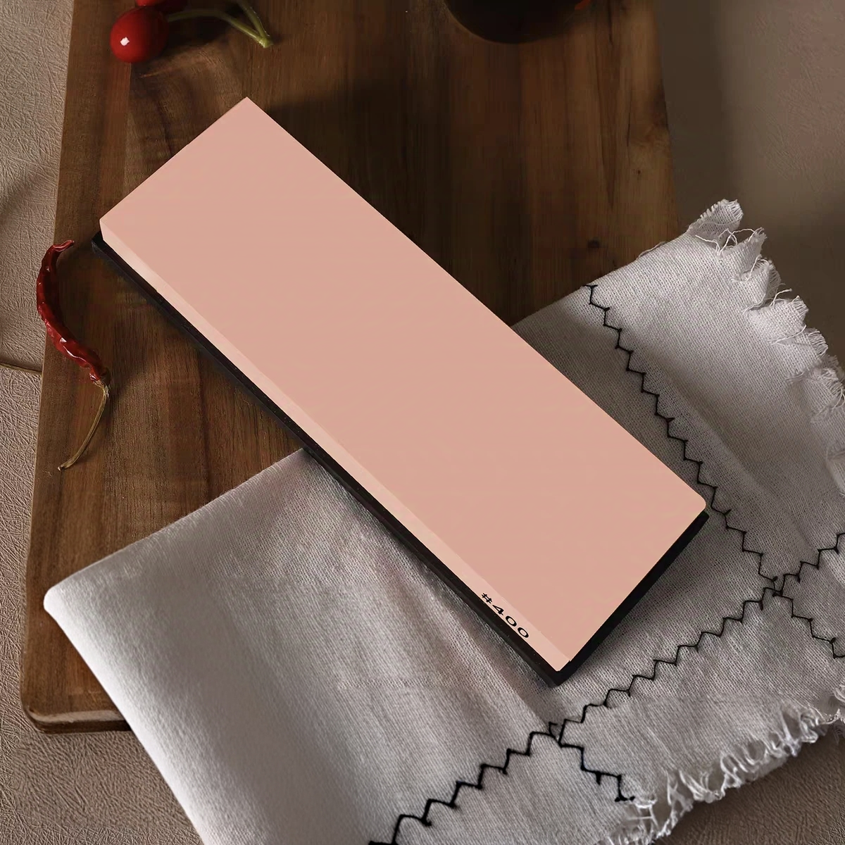 Large Size Professional Knife Sharpener White Corundum Whetstone Sharpening Stones Grinding Water Stone Kitchen Tool 400 Grit