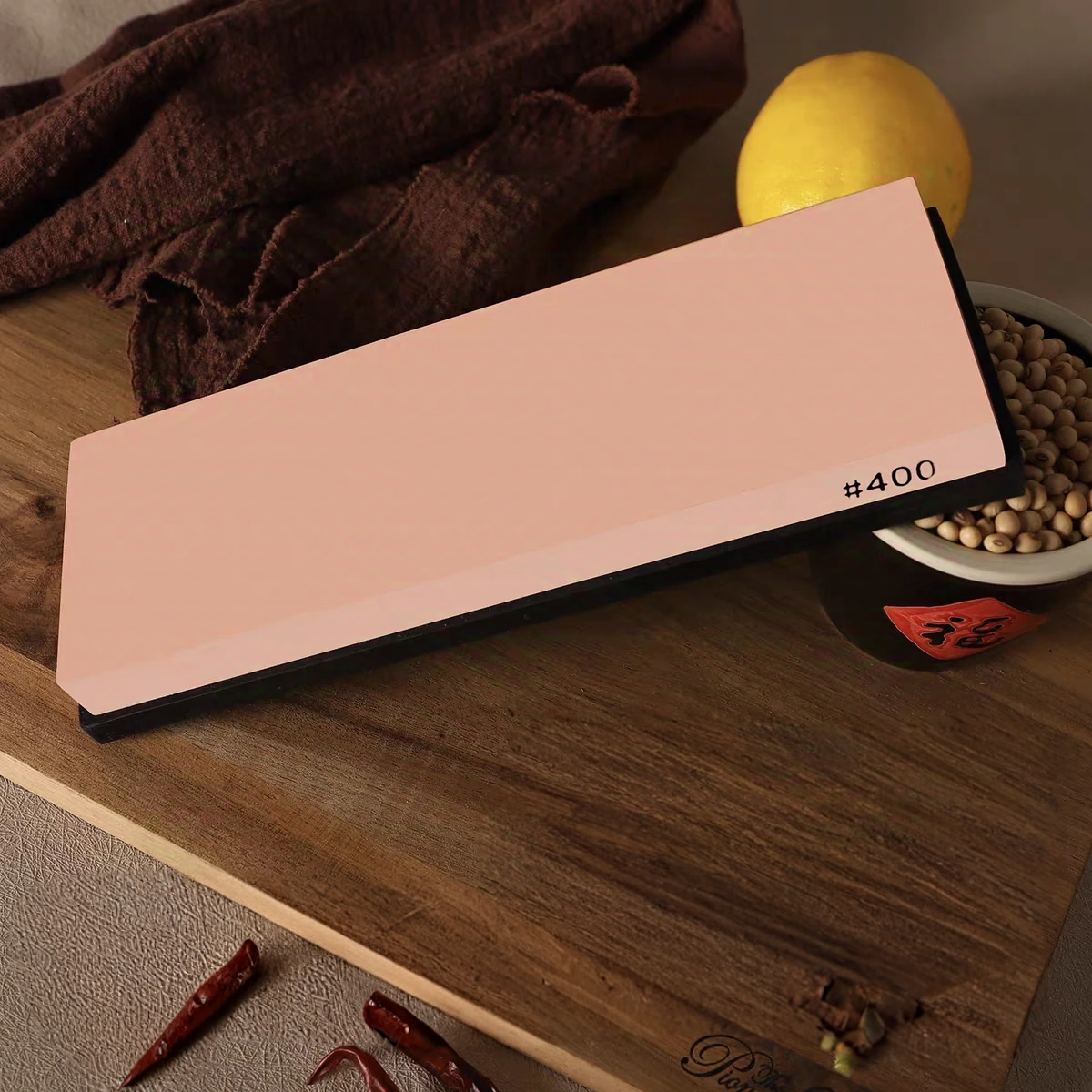 Large Size Professional Knife Sharpener White Corundum Whetstone Sharpening Stones Grinding Water Stone Kitchen Tool 400 Grit