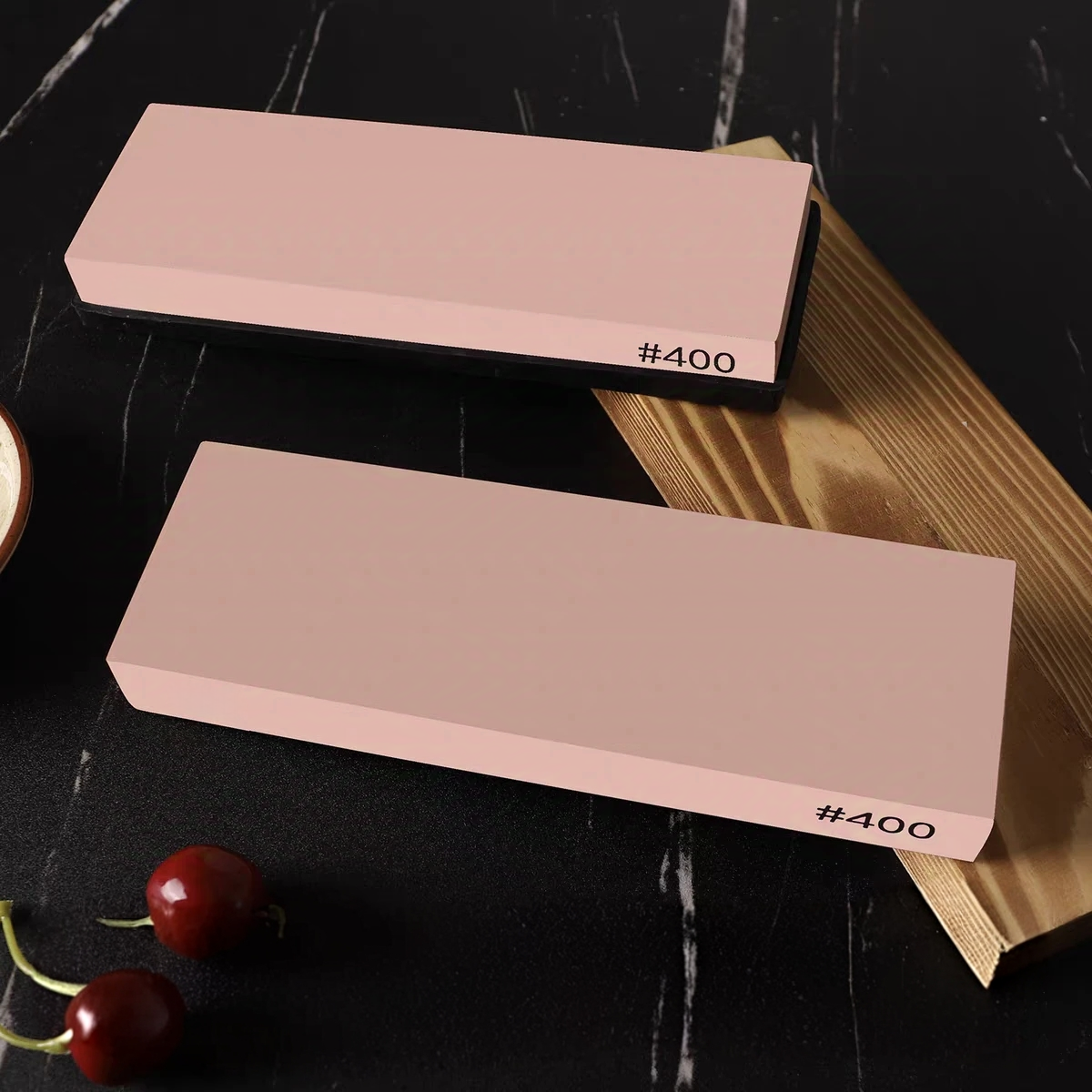 Large Size Professional Knife Sharpener White Corundum Whetstone Sharpening Stones Grinding Water Stone Kitchen Tool 400 Grit